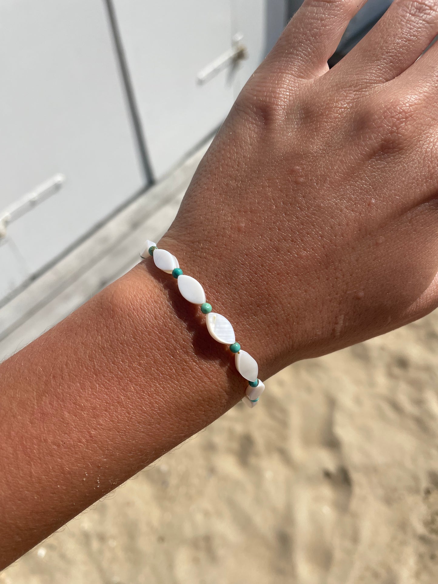 Turquoise shore bracelet