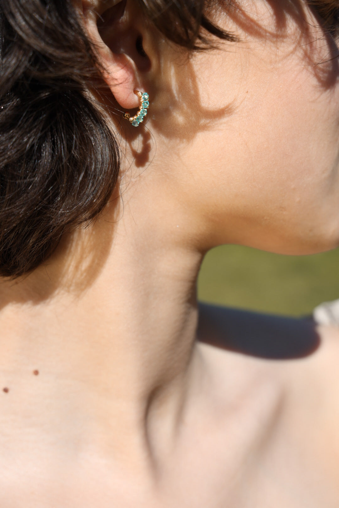 Lua hoops lagoon blue