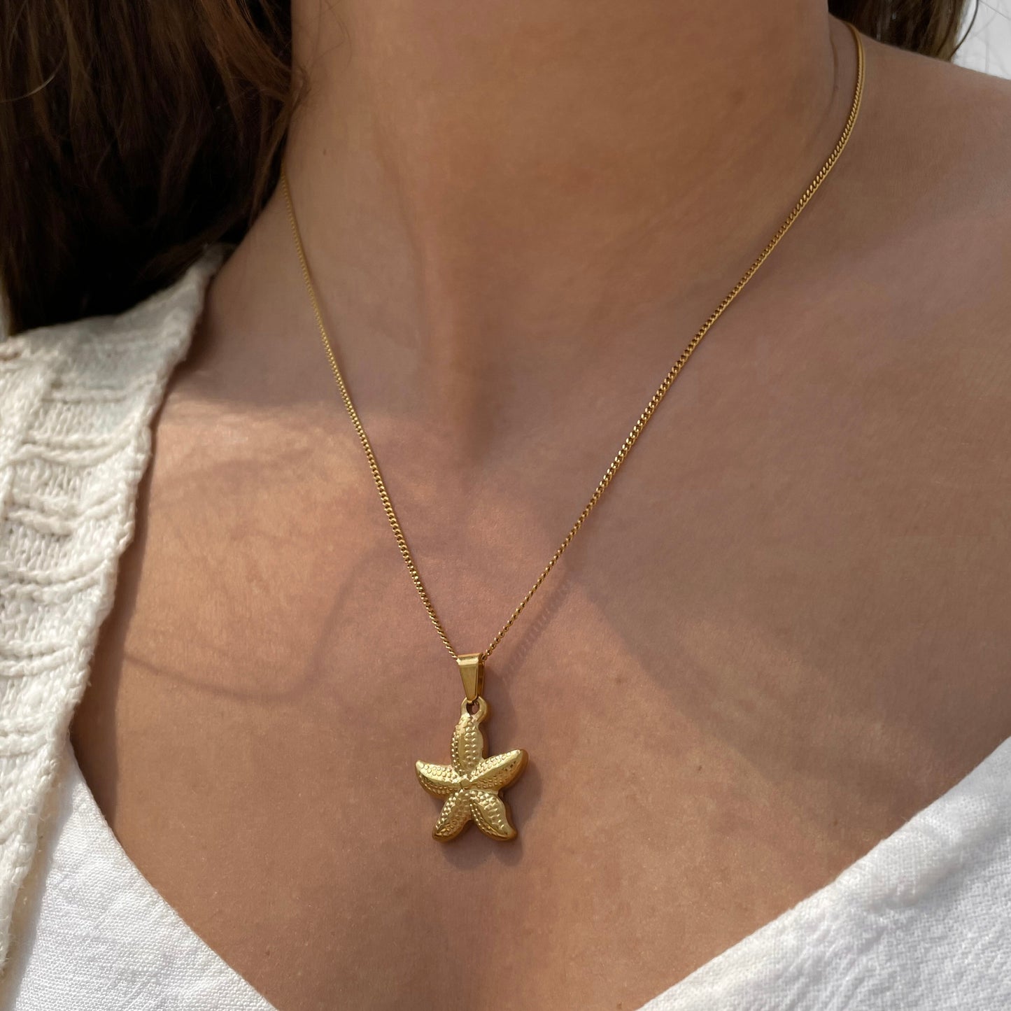 Starfish necklace