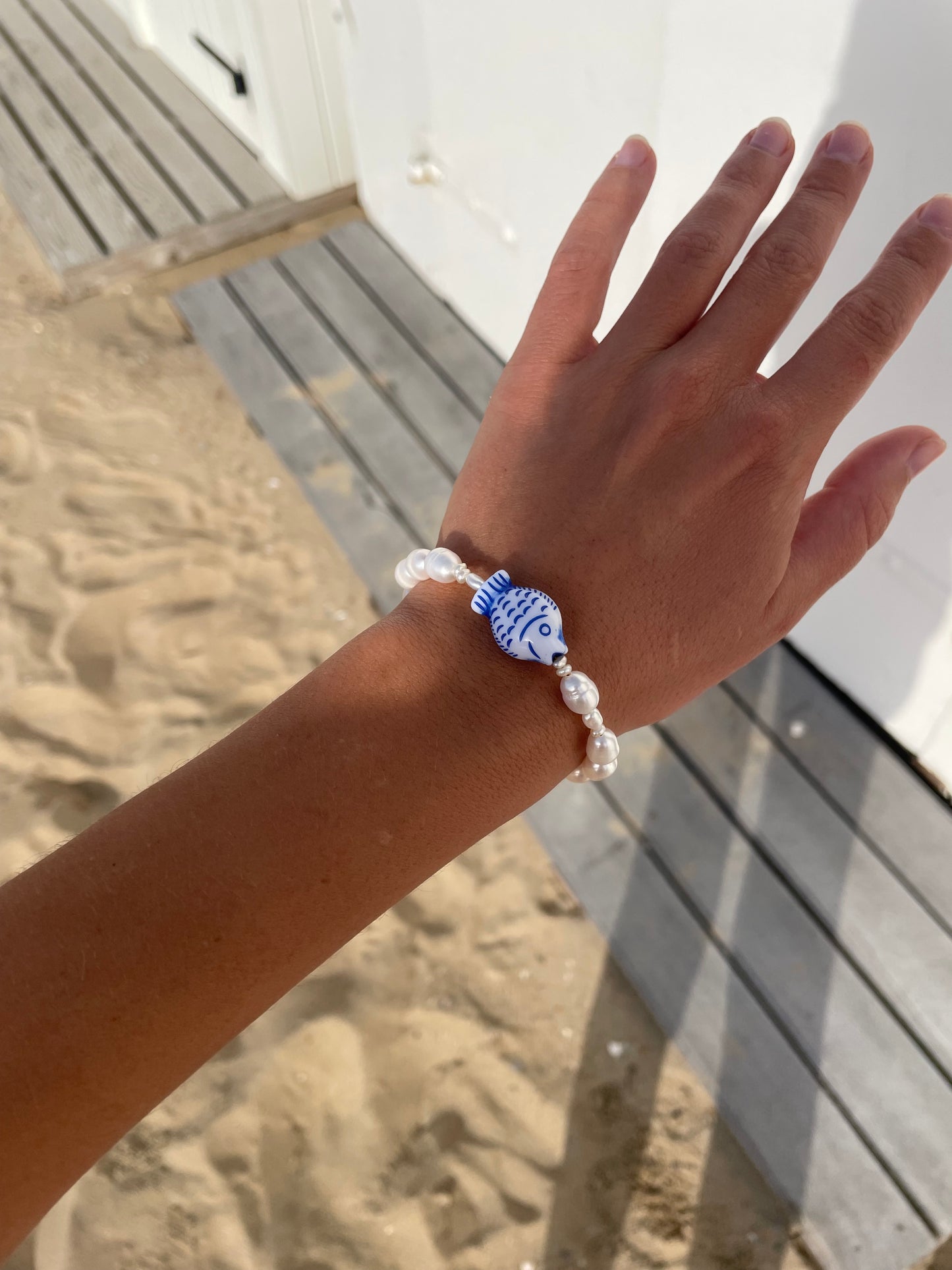Mykonos pearl bracelet