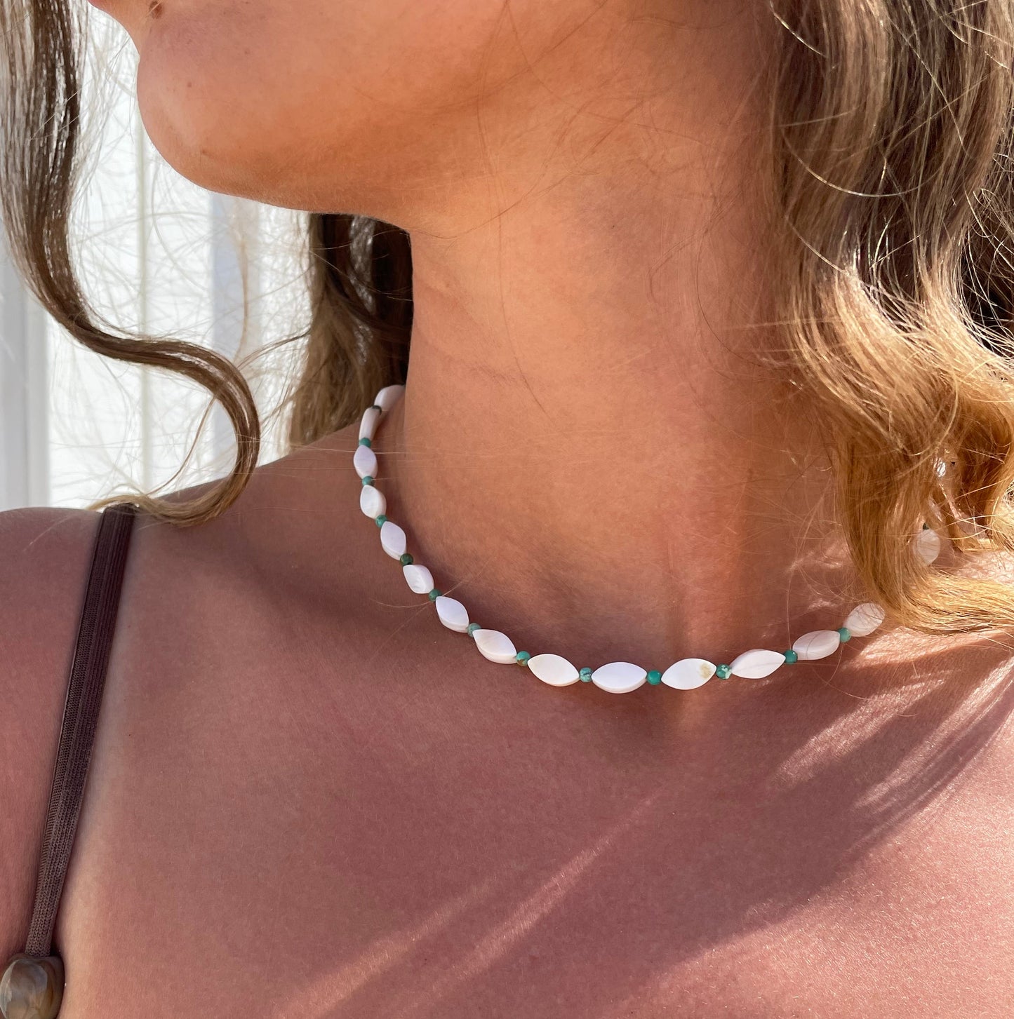 Turquoise shore necklace