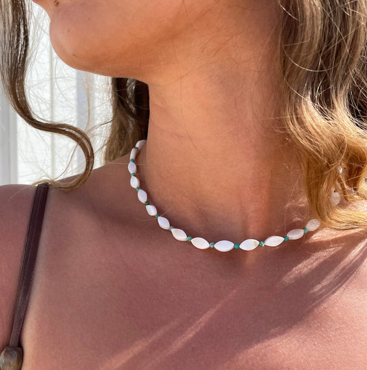 Turquoise shore necklace