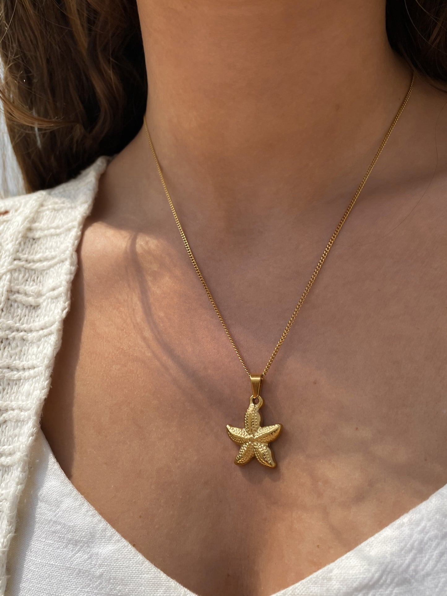 Starfish necklace