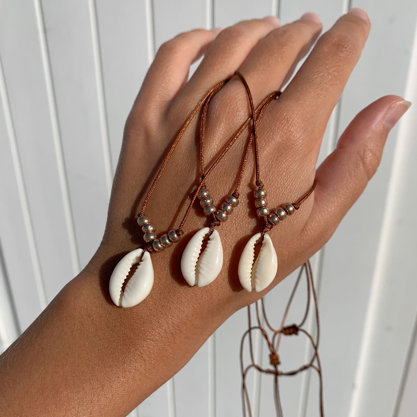 Kauri shell necklace