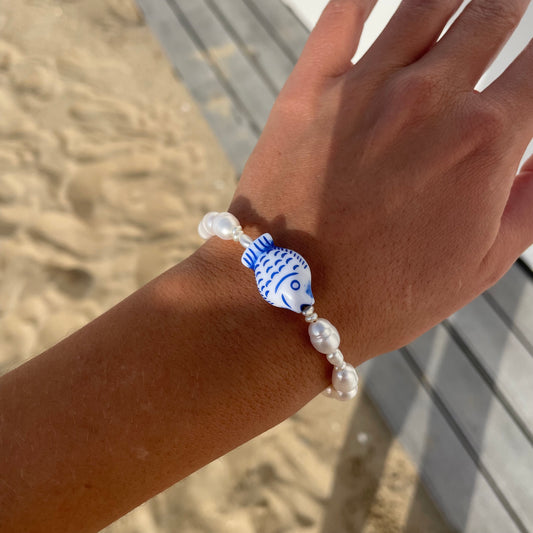Mykonos pearl bracelet