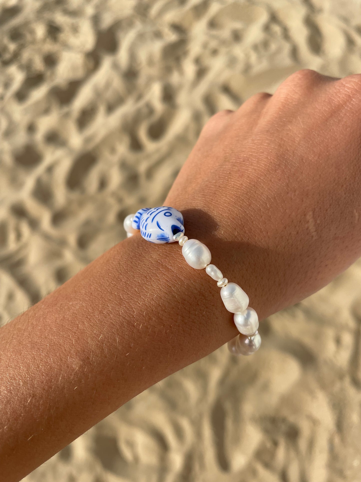 Mykonos pearl bracelet