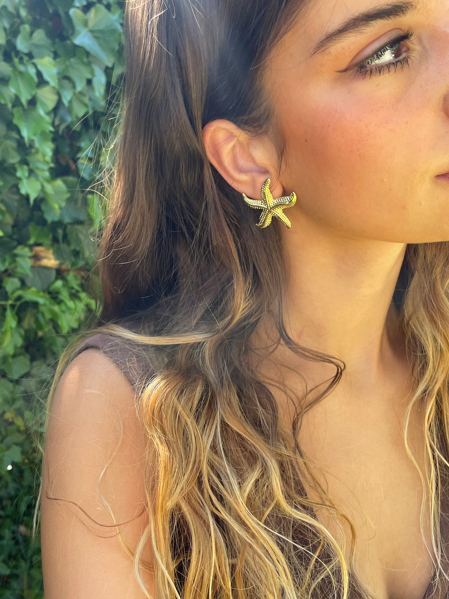 Starfish earrings