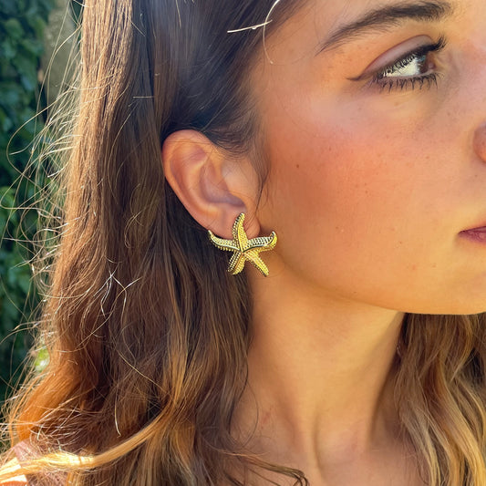 Starfish earrings