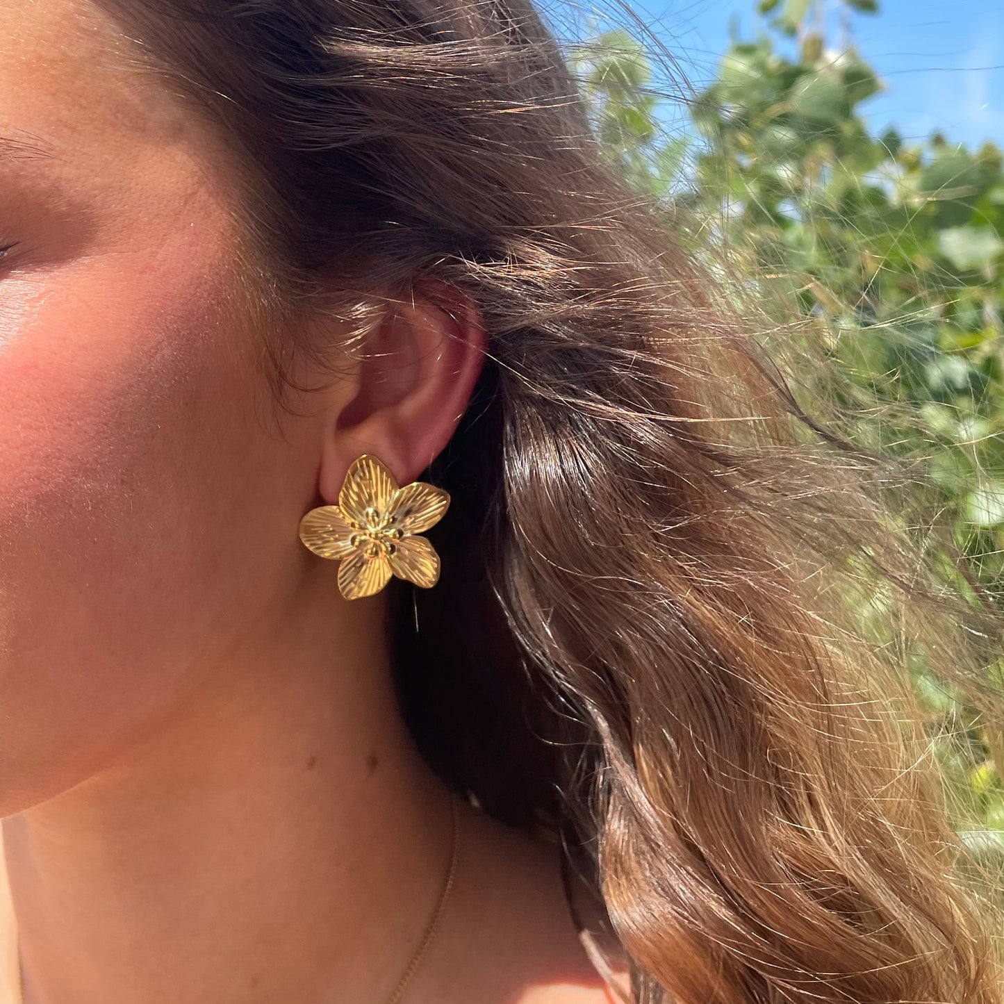 Cherry blossom earrings