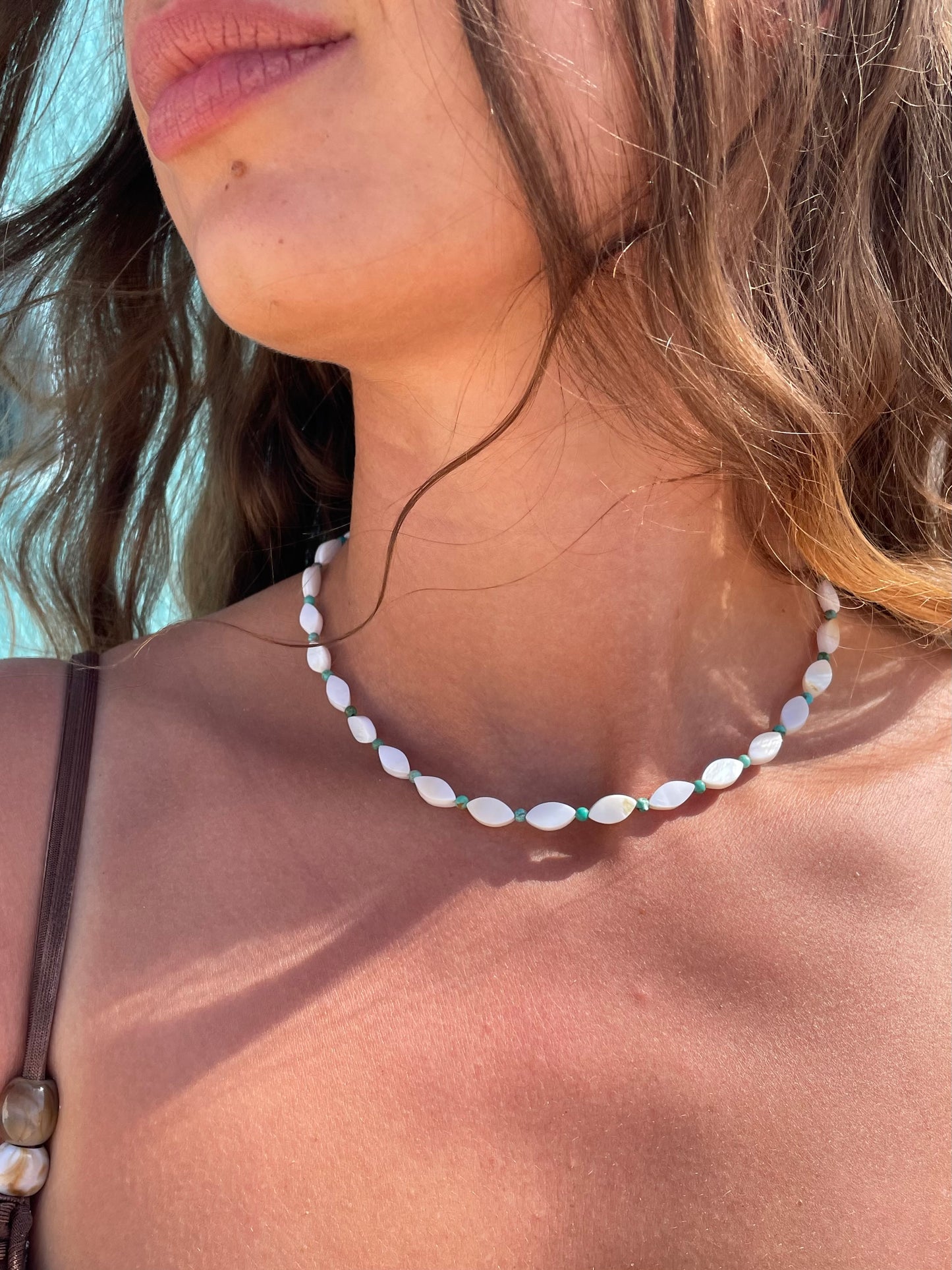 Turquoise shore necklace