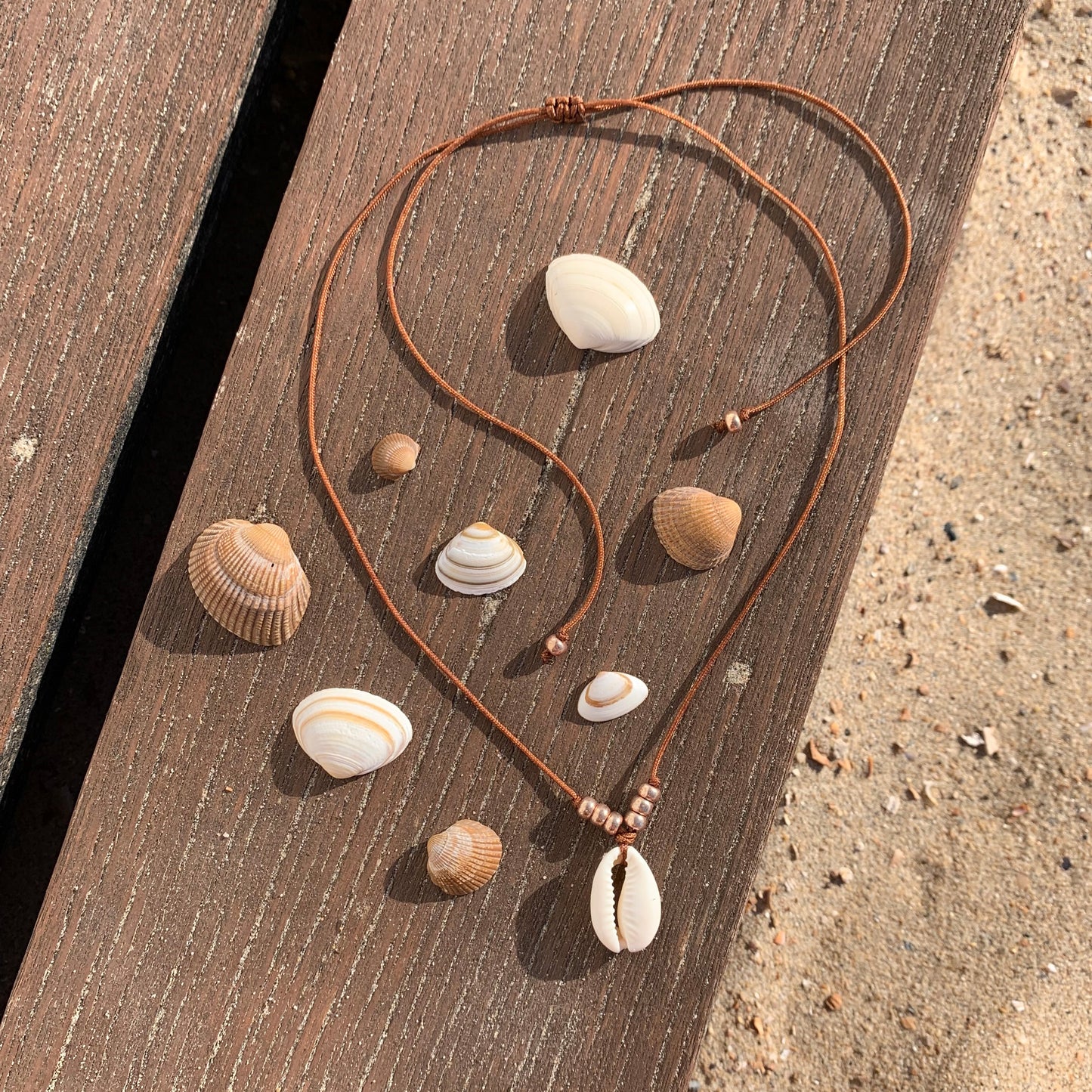 Kauri shell necklace