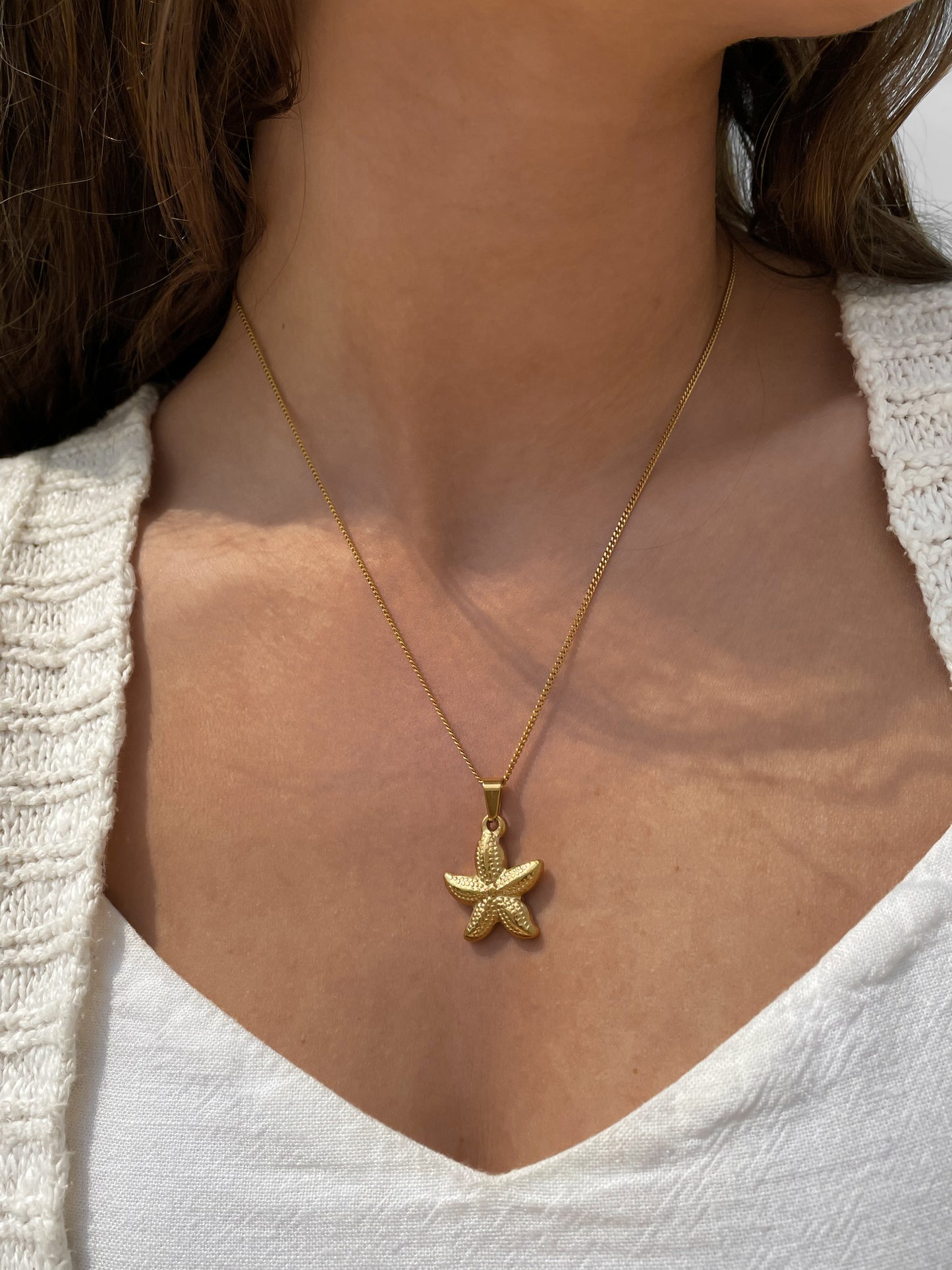 Starfish necklace