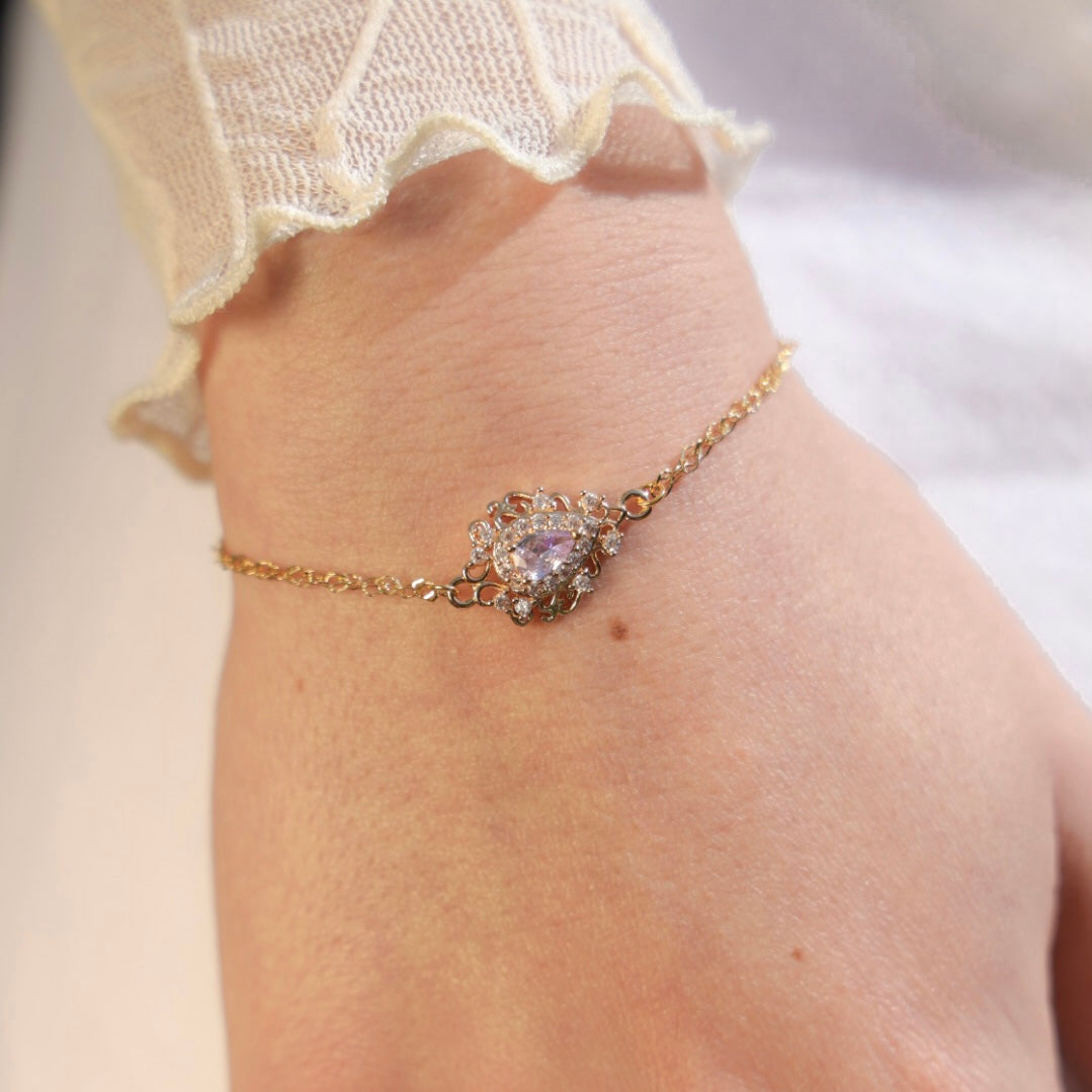 Lilac Athena bracelet